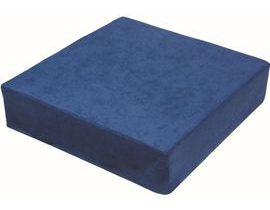 Zvýšený sedák 40 x 40 x 10 cm, modrý