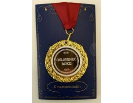 Prianie s medailí - Oslávenec roka