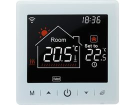 Termostat programovatelný týdenní s WIFI HT-09W-IE 16A s vnitřním a externím čidlem