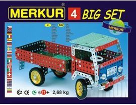 Stavebnice MERKUR 4 40 modelů 602ks