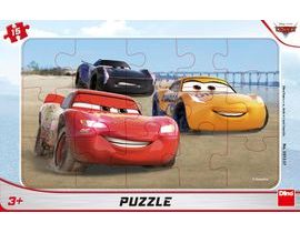 CARS ZÁVODÍ 15 deskové Puzzle