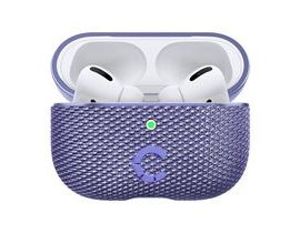 Pouzdro Cygnett TekView pro AirPods PRO (fialové)