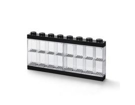 LEGO Zberateľská skrinka pre 16 minifigur - čierna