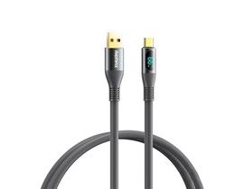 Kabel USB-C Remax Zisee, RC-030, 66W, 1,2 m (šedý)