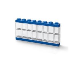 LEGO Zberateľská skrinka pre 16 minifigur - modrá