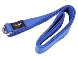 Adduktorové pásik Yoga Strap, modrý