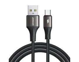 Kabel USB Joyroom Light-Speed USB k Micro SA25-AM3, 3A, 1,2 m (černý)
