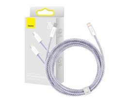 Kabel USB-C na Lightning Baseus Dynamic 2 Series 20W 2 m (fialový)