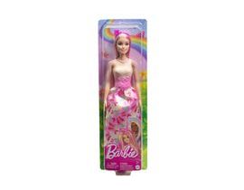 Barbie Pohádková princezna - růžová HRR08