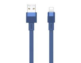Kabel USB-lightning Remax Flushing, RC-C001, 1 m, (modrý)