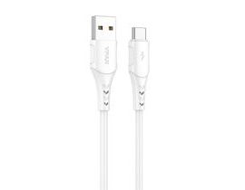 Kabel USB-C Vipfan Colorful X12, 3A, 1 m (bílý)