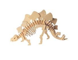 Woodcraft Drevené 3D puzzle Stegosaurus