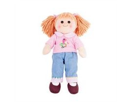 Bigjigs Toys Látková bábika Molly 38 cm