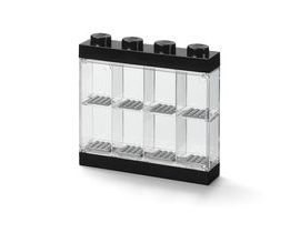 LEGO sběratelská skříňka na 8 minifigurek - černá