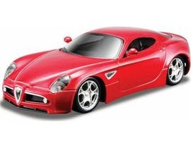 Bburago 1:32 Alfa 8C Competizione (2007) Red