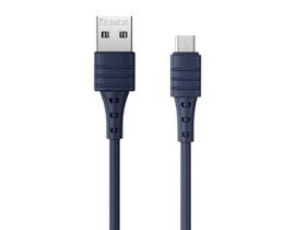 Kabel USB Micro Remax Zeron, 1 m, 2,4 A (modrý)