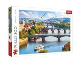 Puzzle Praha, Česká Republika 500 dielikov 48x34cm v krabici 40x27x4,5cm Cena za 1ks