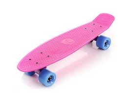 Pennyboard Meteor 23691 neonově růžová - modrá