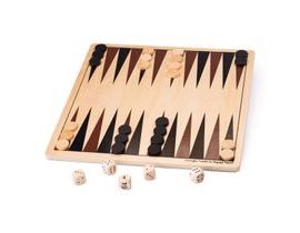 Bigjigs Toys Dřevěný backgammon