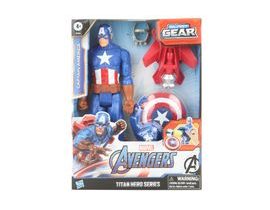 Avengers Figurka Captain America s príslušenstvom Power FX