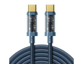 Kabel USB-C na USB-C Joyroom S-CC100A12 100W 1,2 m (modrý)