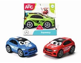 ABC Mercedes Squeezy, 11 cm, 3 druhy