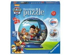 Tlapková Patrola puzzleball; 3D, 72 dielikov