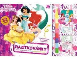 Omaľovánka - Razítkovánky Disney Princezné