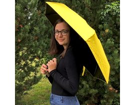 Skládací deštník - žlutý