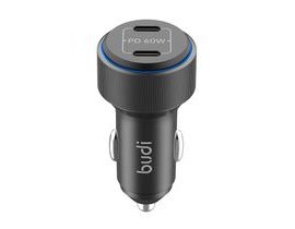 Nabíječka do auta, Budi 2xUSB-C 60W