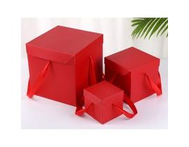 Darčekový box 22 cm - červená