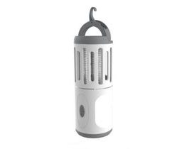 Prenosný hubič hmyzu - nabíjací LED lampa KILLER LAMP 2v1