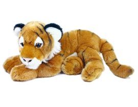 Plyšové tiger ležiace 40 cm ekologické