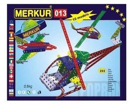 Stavebnice MERKUR 013 Vrtulník 10 modelů 222 ks