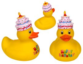 Žlutá koupelová kachna, Happy Birthday