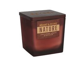 Svíčka 210g NATURE Jantarové dřevo & vetiver