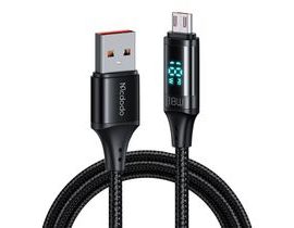 Kabel Mcdodo CA-1070 USB na Micro USB, 3A, 1,2 m (černý)