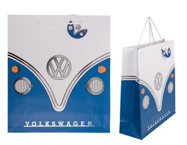 Dárková taška, VW T1 Bus, modrá,