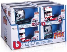 Bburago ASST 1:43 haulers custom cabs (12ks)