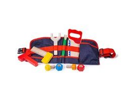 Bigjigs hračky drevené nástroje na červenom páse