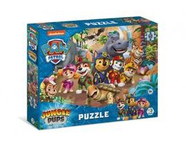 Puzzle Tlapková patrola/Paw Patrol Džungle 23x32cm 60 dílků v krabičce 15x18x6cm