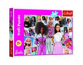 Puzzle Ve světě Barbie 200 dílků 48x34cm v krabici 33x23x4cm