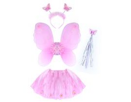 Detský kostým Kvetinka s krídlami