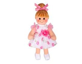 Bigjigs Toys Látková bábika Megan 34cm