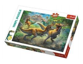 Puzzle Dinosaury / Tyranosaurus 41x27,5cm 160 dielikov v krabici 29x19x4cm Cena za 1ks