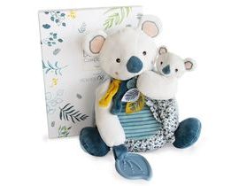 Doudou Dárková sada - koala Yoca s miminkem 25 cm