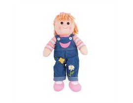 Bigjigs Toys Látková bábika Penny 38 cm