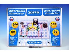 Stavebnice Boffin 300 elektronická 300 projektov na batérie 60ks v krabici Cena za 1ks