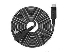 Kabel USB-C na USB-C Acefast C5-03 úhlový, 100W, 2m (černý)