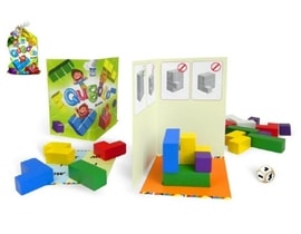 Qubolo spoločenská hra s drevenými kockami v látkovom vrecúšku STRAGOO Cena za 1ks